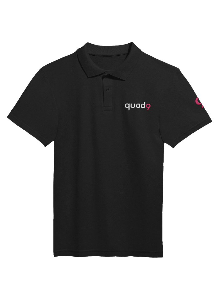 Quad9 Embroidered Logo Polo Shirt product image (1)