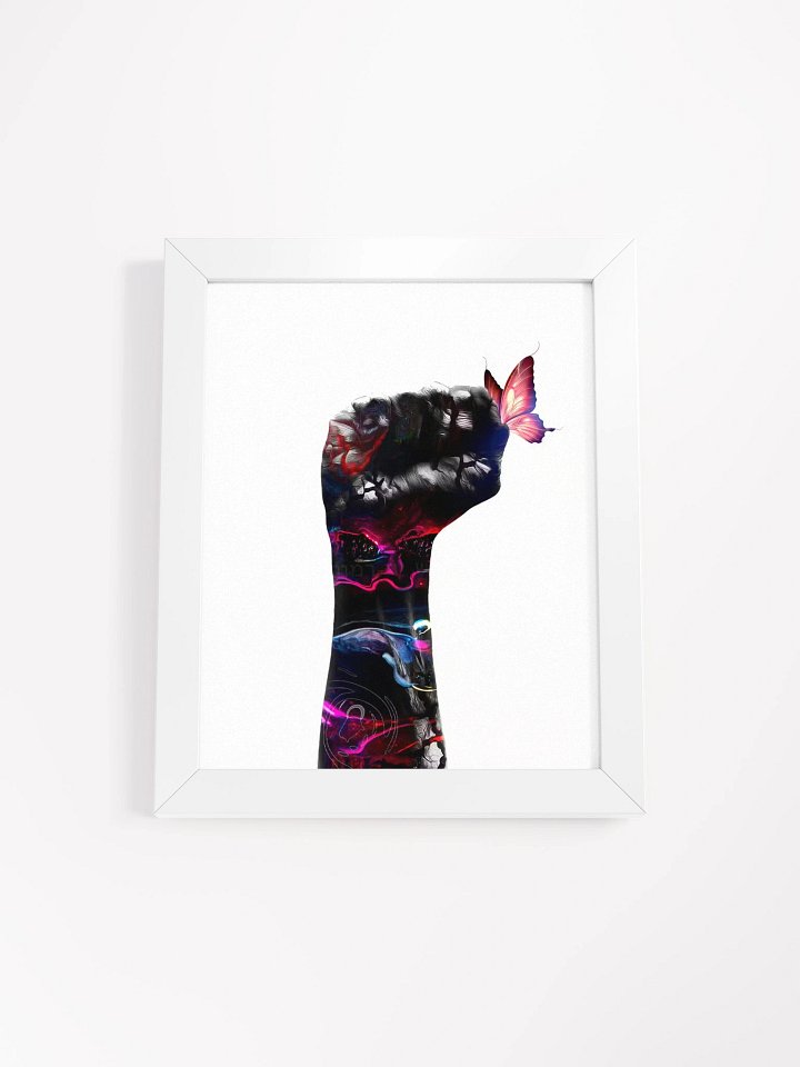 Vibrant Ayous Wood Framed Poster product image (3)
