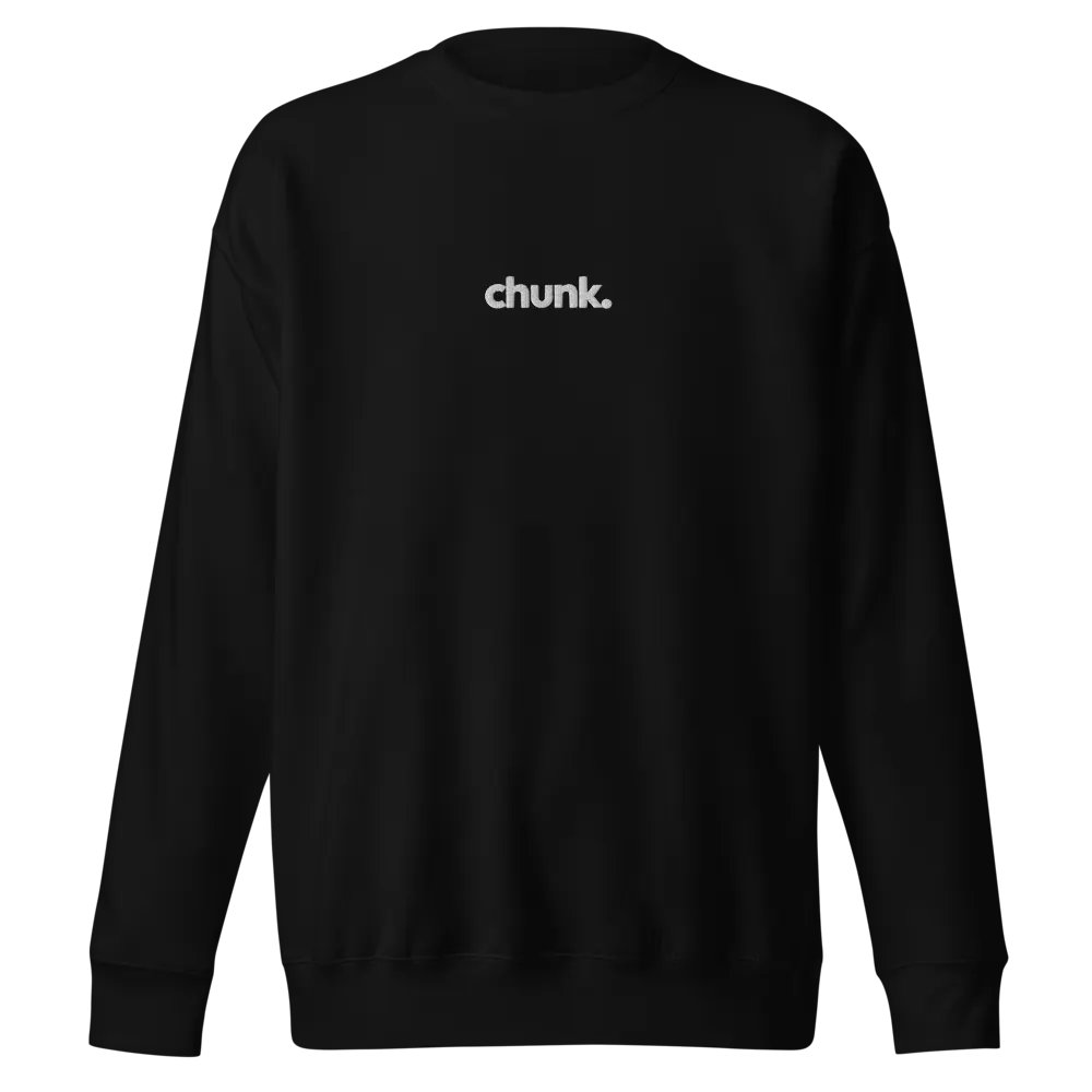 EMBROIDERED CHUNK SWEATSHIRT product image (1)