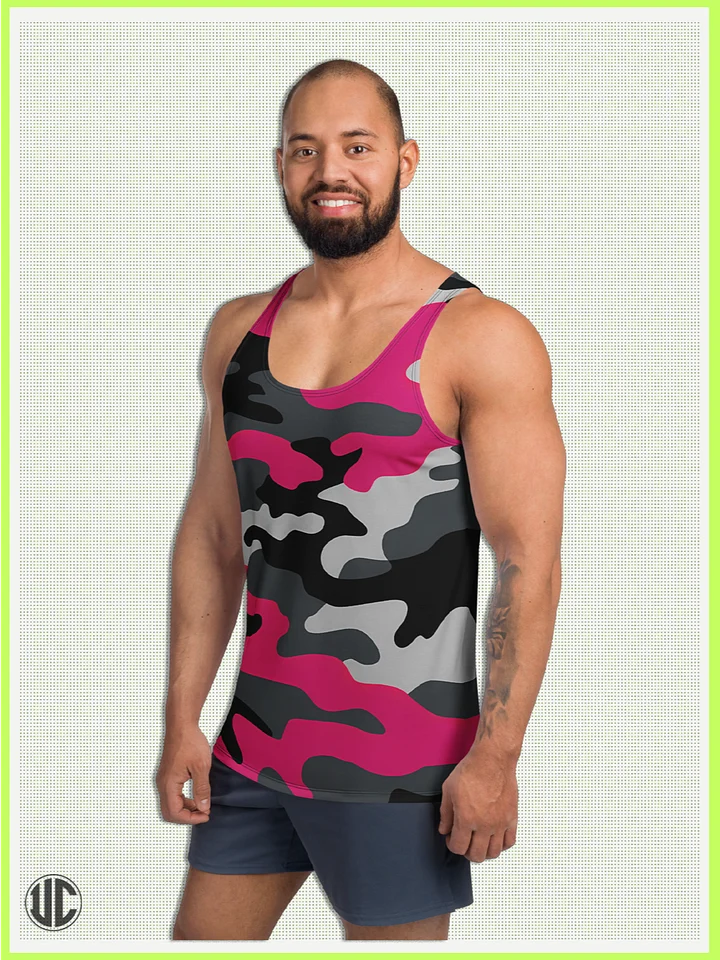Savage Pink Camo – Men’s Tank Top product image (1)