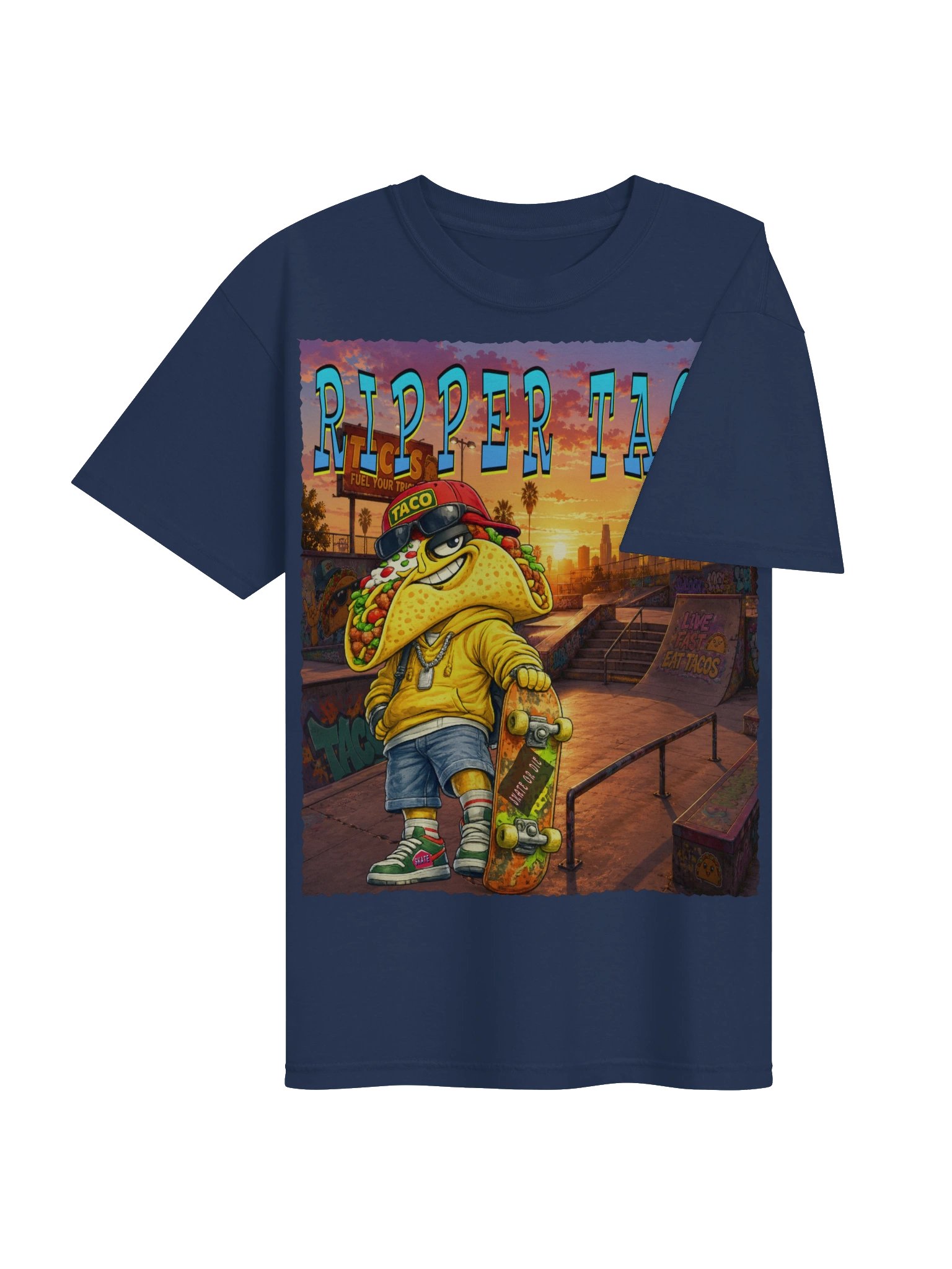 Ripper Taco Skatepark Tee product image (44)