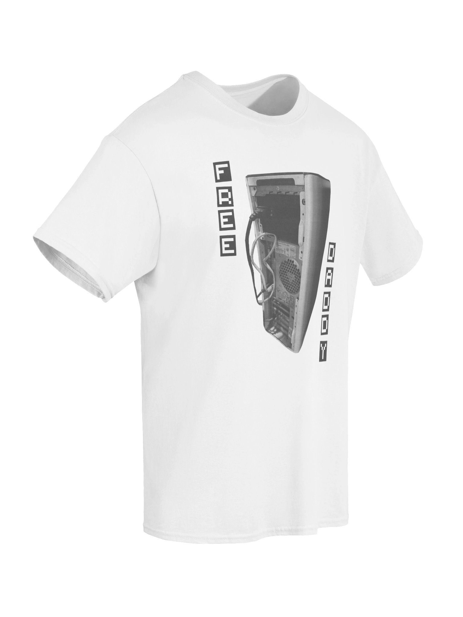 FREE DADDY (Black & White Print) product image (6)