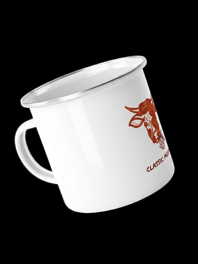 Classic MooMode - Enamel Mug product image (2)