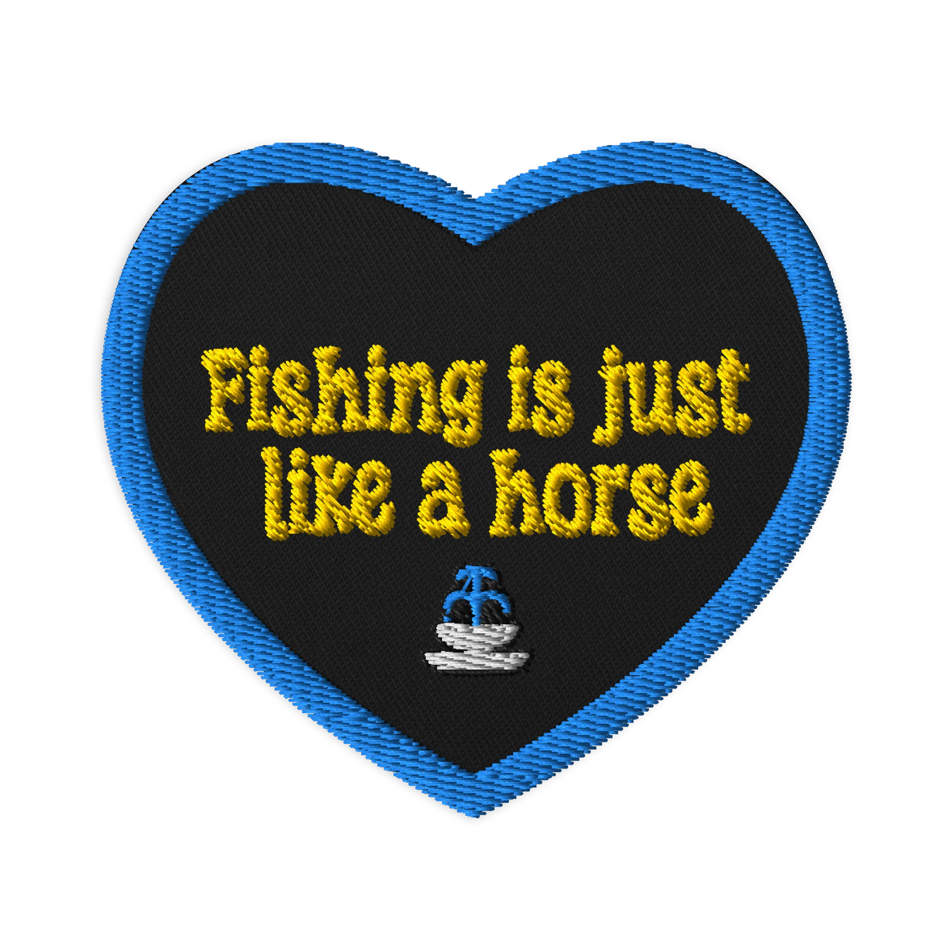 Proverb Heart Patch - Blue product image (1)