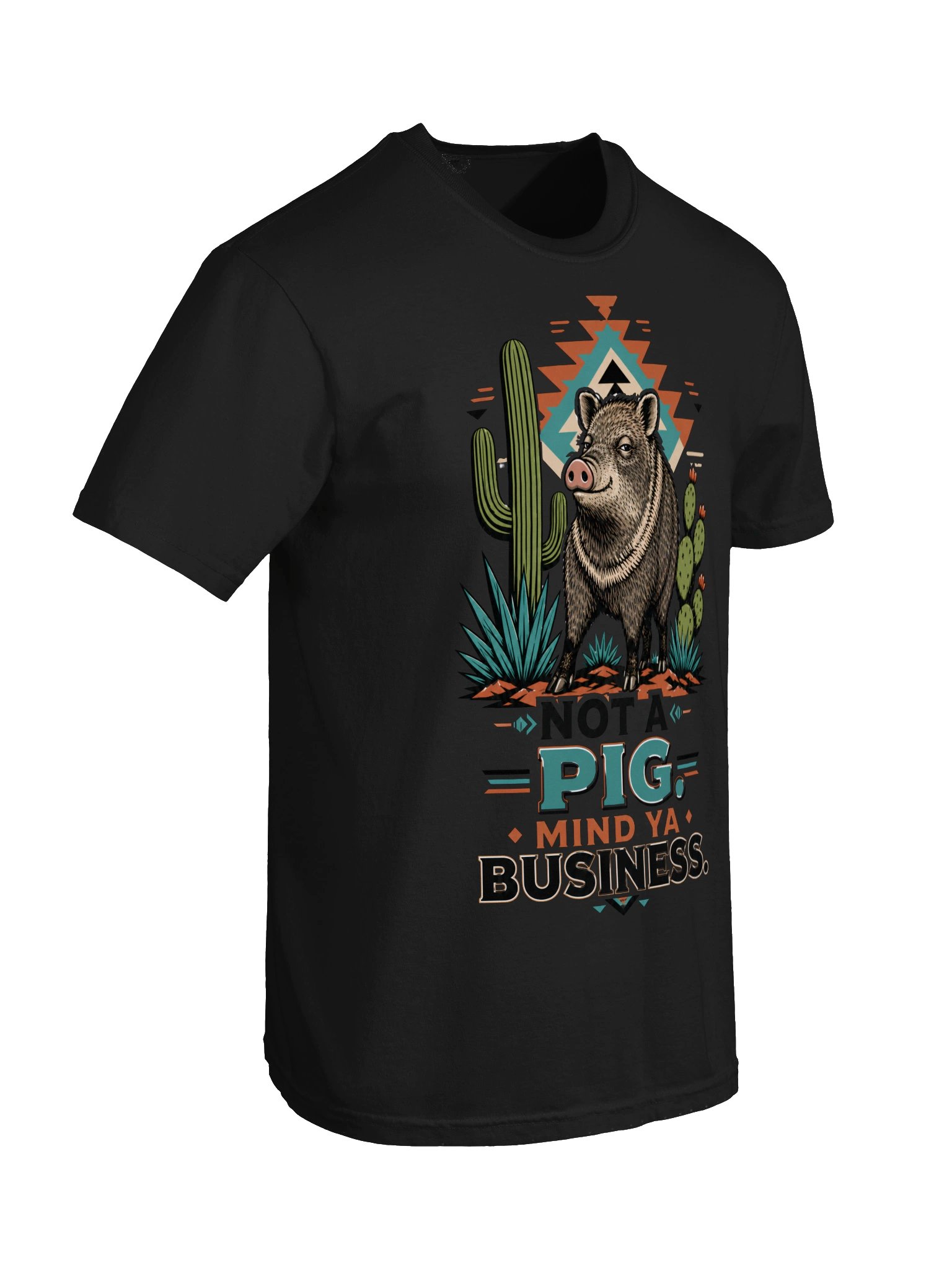 Not a Pig Western Graphic Tee product image (58)