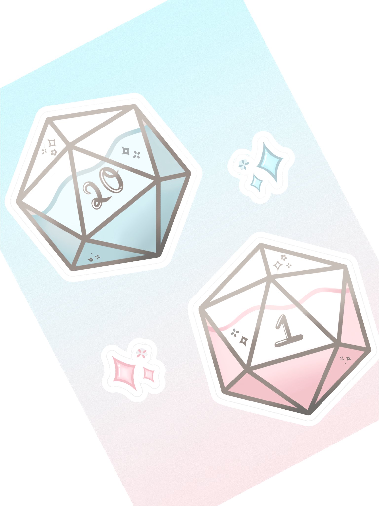 D20 Dreams Sticker Sheet product image (1)