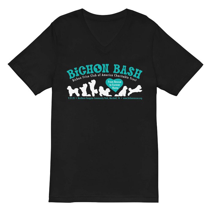 BFCACT Bichon Bash V-Neck 2 product image (3)