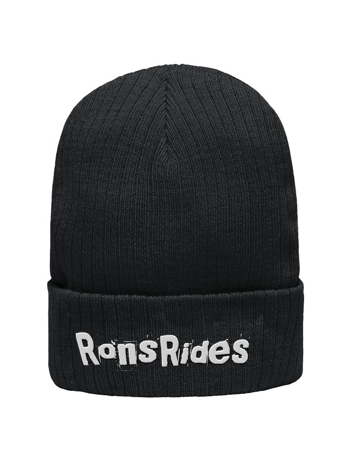 RonsRides Text Knit Beanie product image (1)