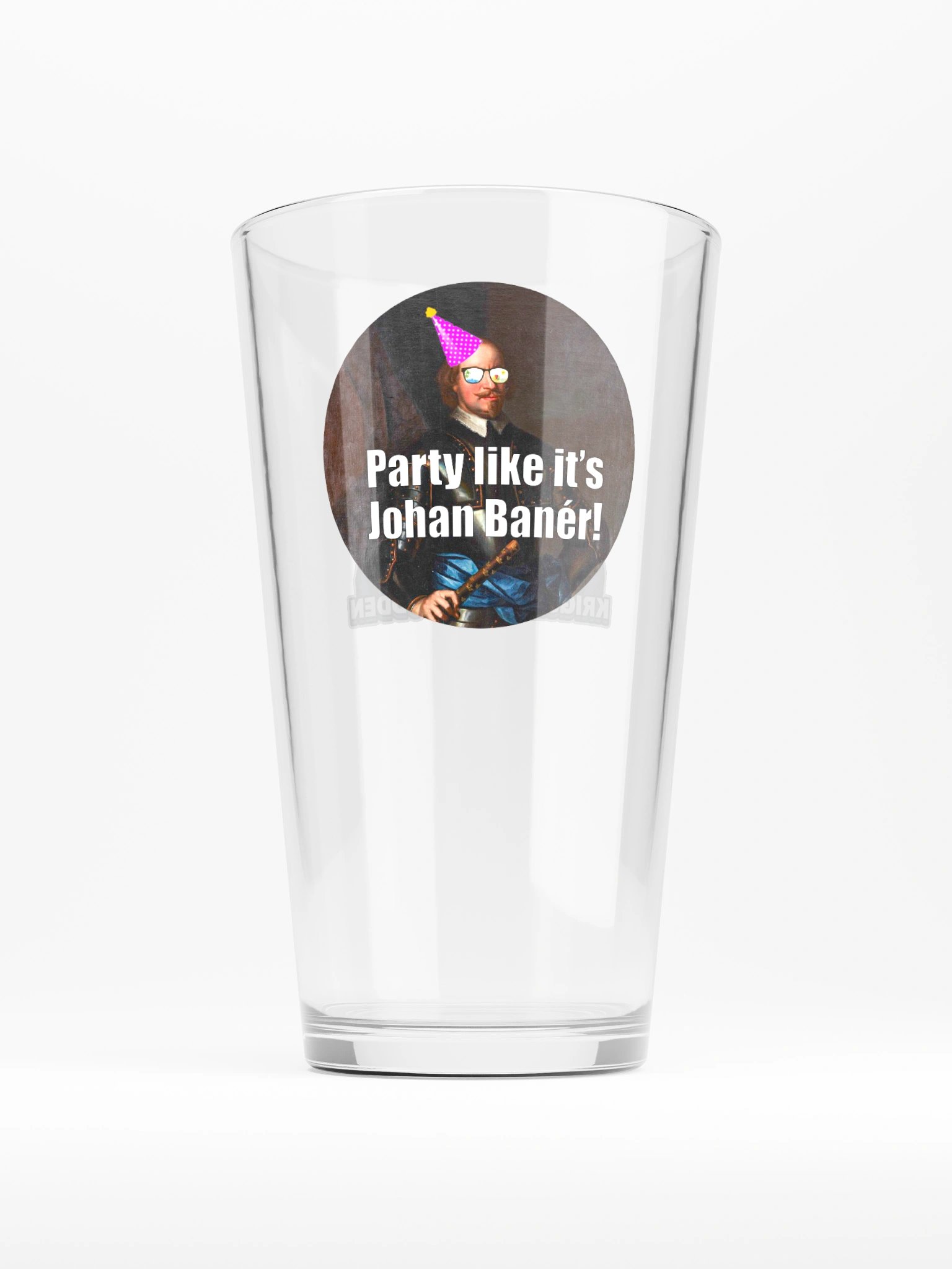 Party like it's Johan Banér (Ölglas) product image (1)