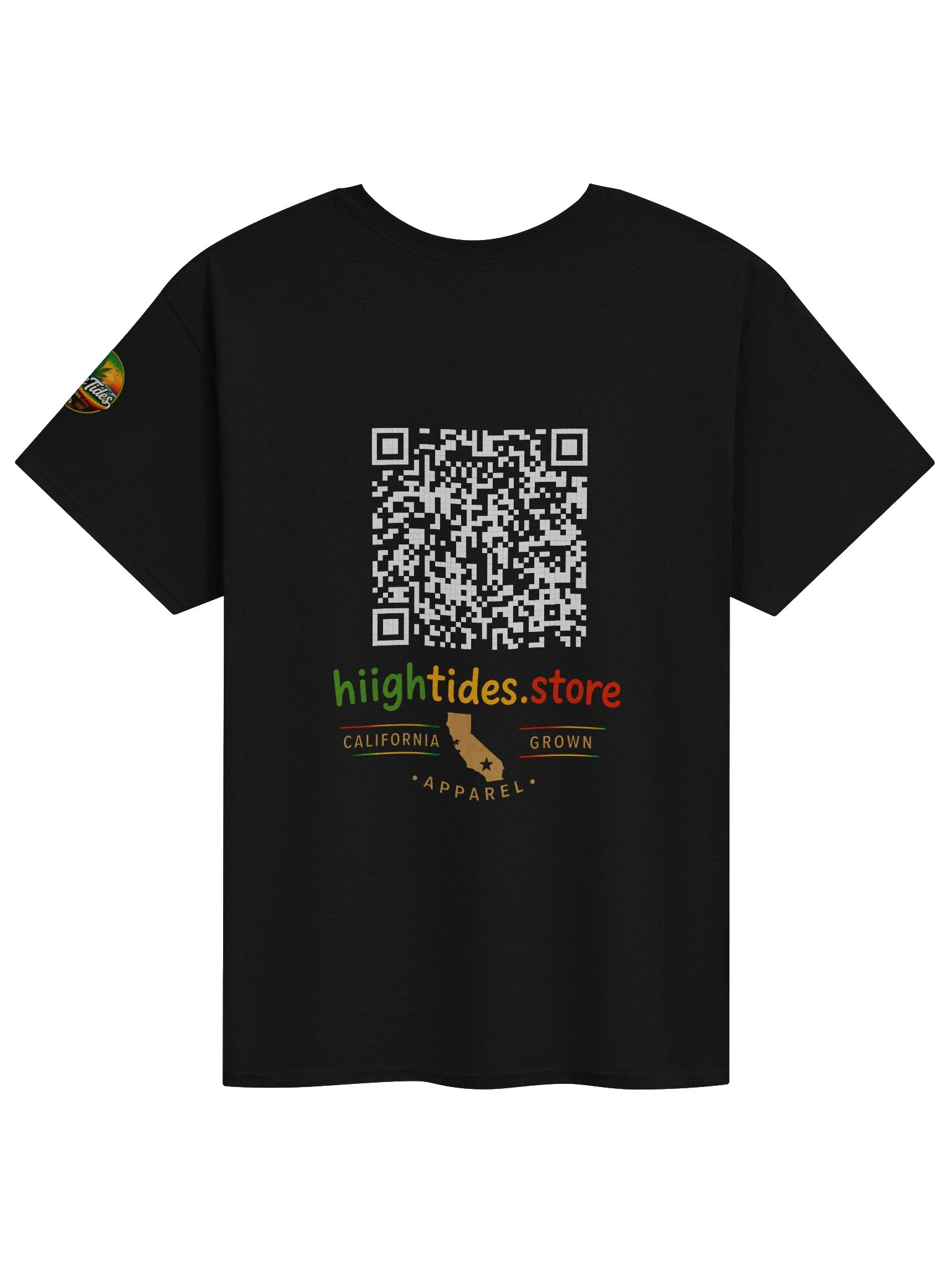 Hiigh Tides QR Code Graphic Tee product image (2)
