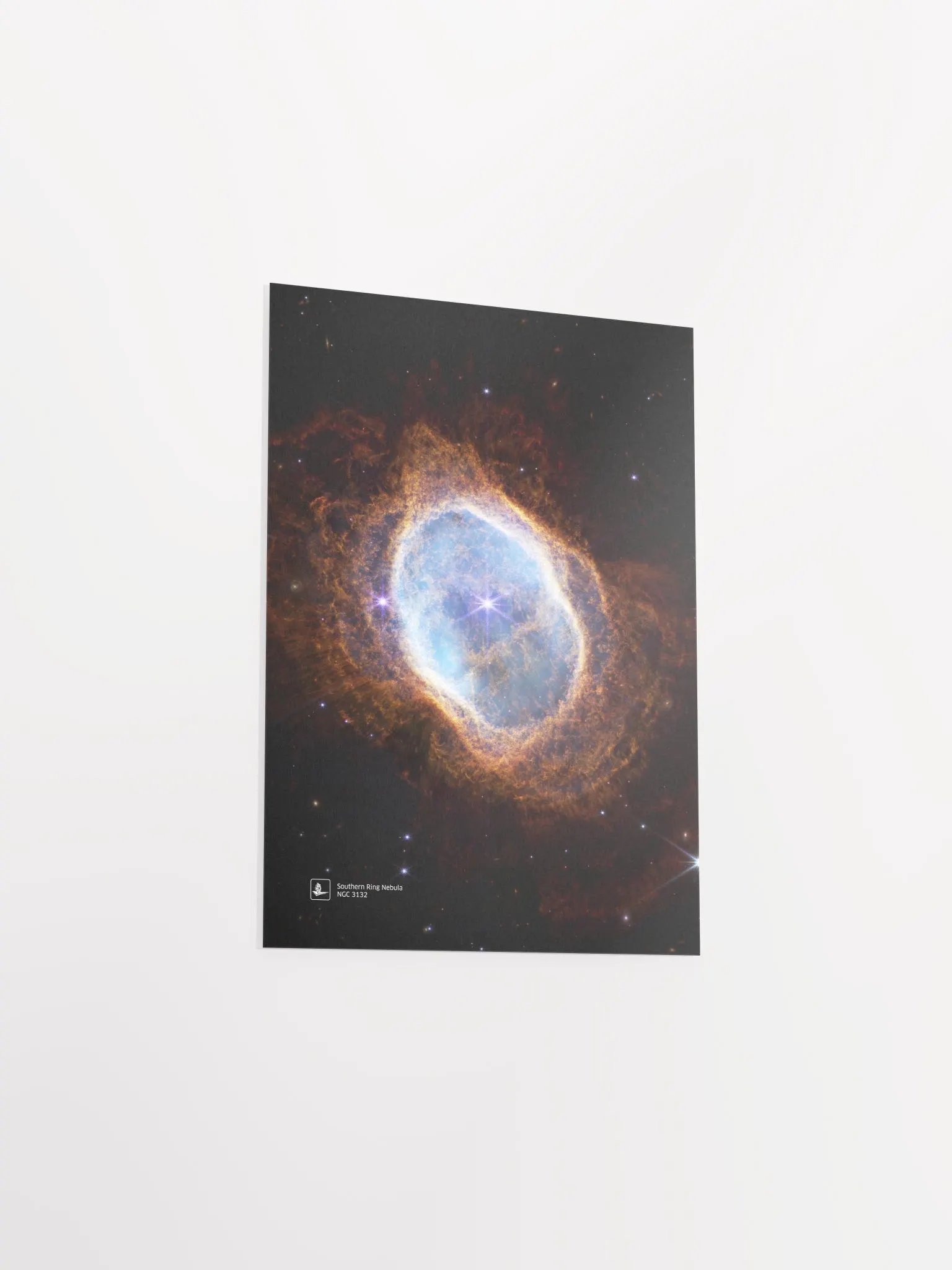 Southern Ring Nebula, NGC 3132 (James Webb/JWST) — space poster, science poster product image (8)