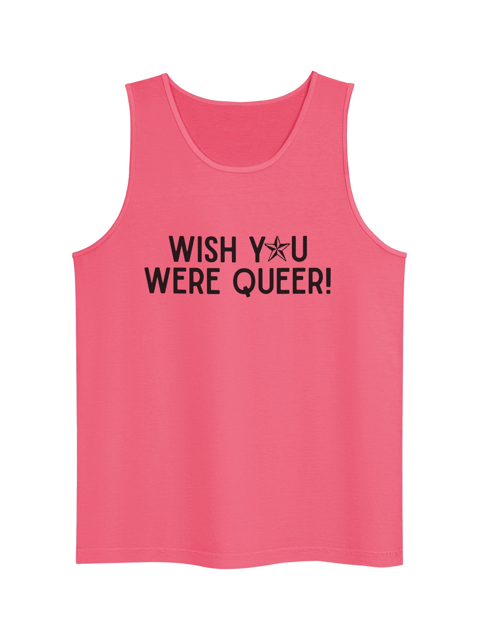 WISH YOU WERE QUEER Tank Top product image (3)