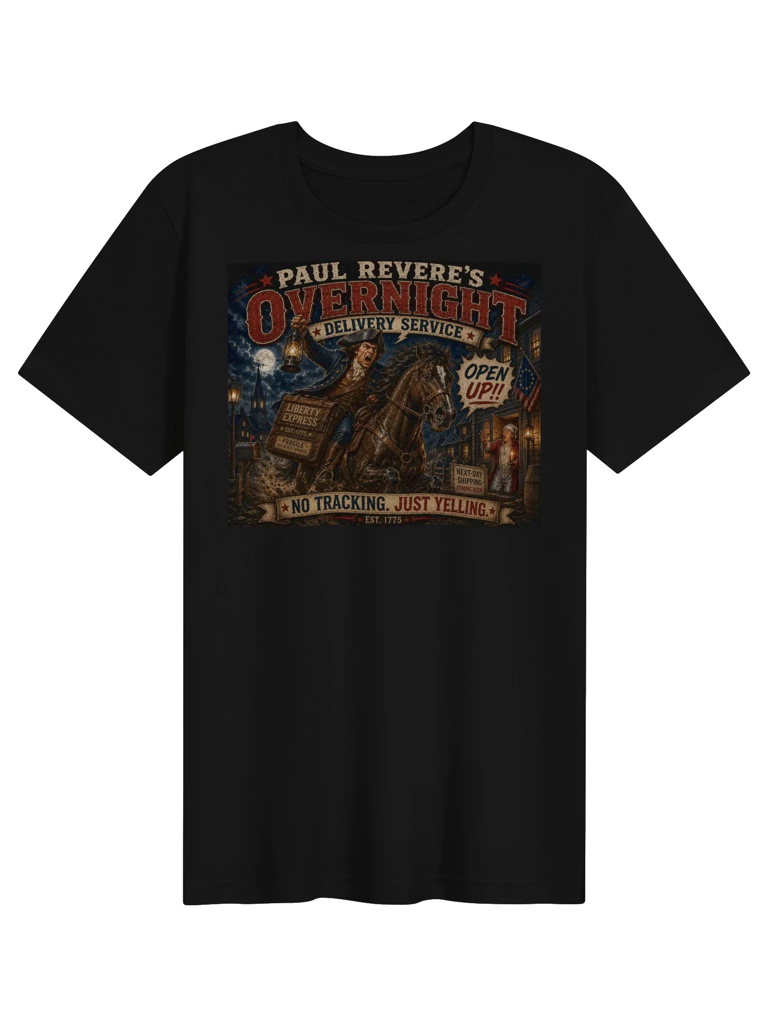 FFAH Paul Revere's Overnight Delivery Tee product image (1)