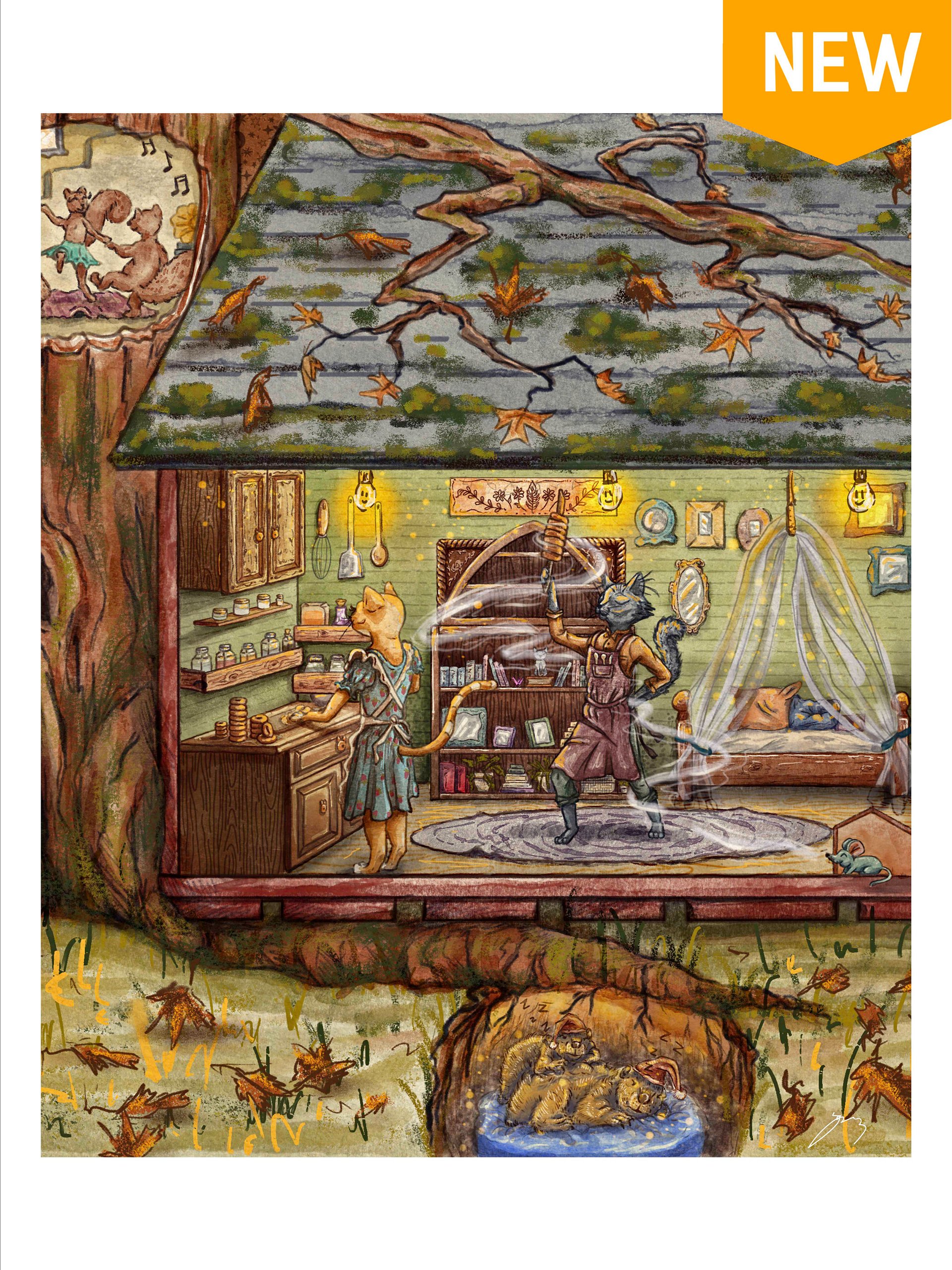 Cider Donut Craze Print product image (1)