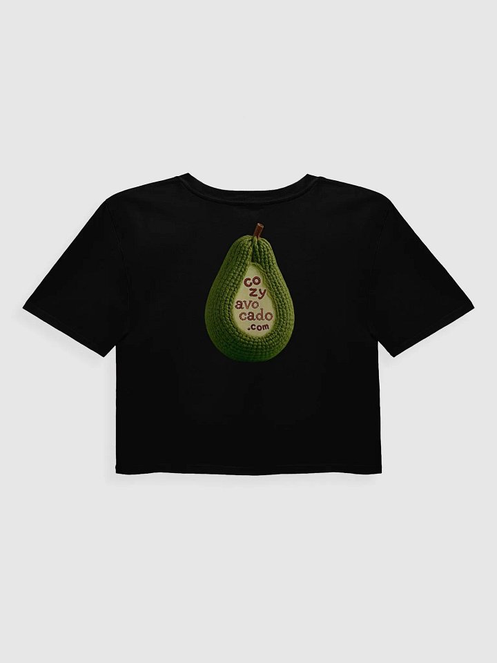 CozyAvocado Women's Premium Broccoli Crop Top #3 product image (2)