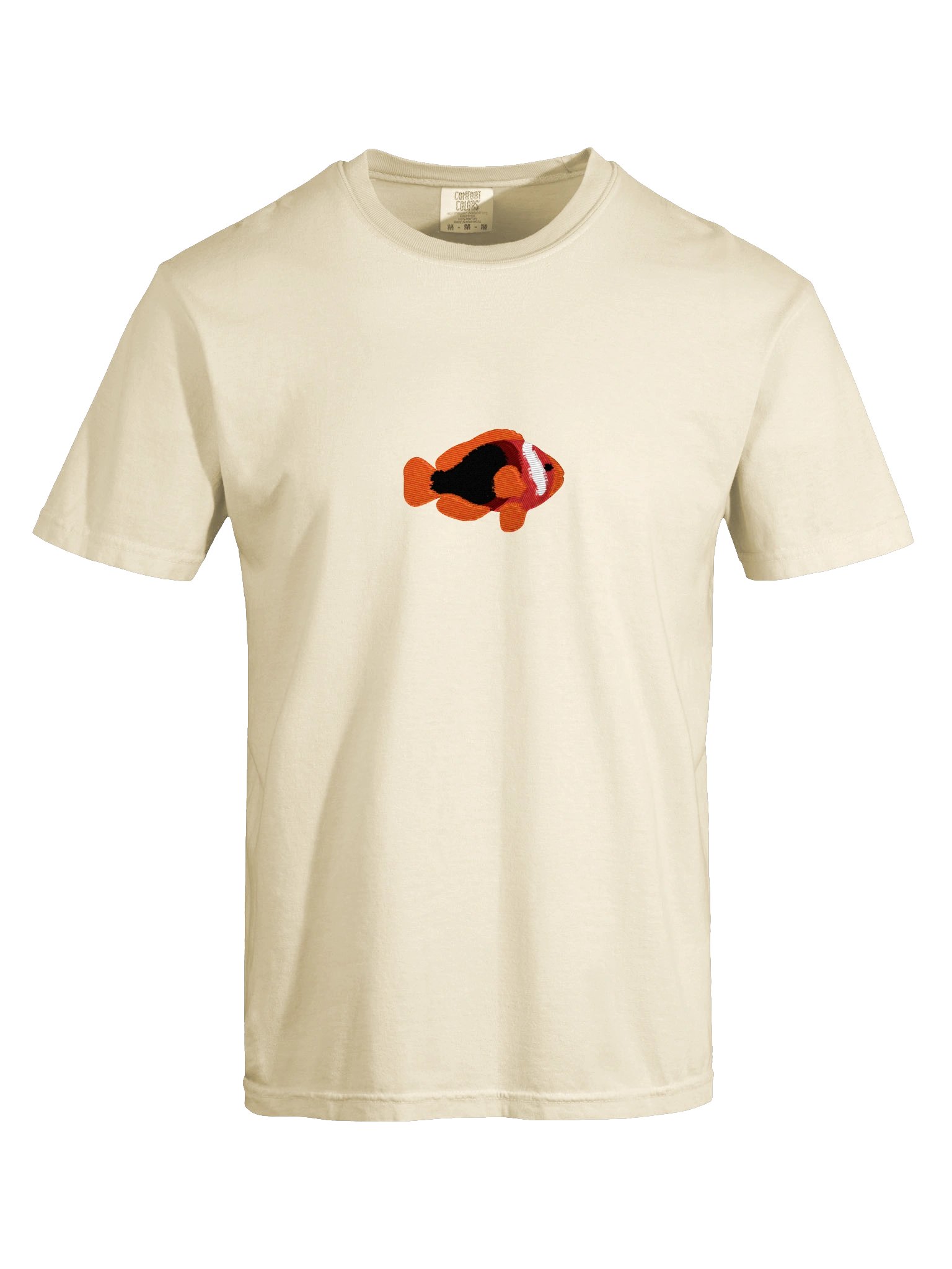 Tomato Clownfish Embroidered Shirt | Reef Aquarium Fish Embroidery Tee | Saltwater Marine Fish Apparel product image (53)