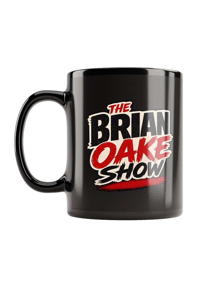 Brian Oake Show - Black Glossy Coffee Mug product image (2)