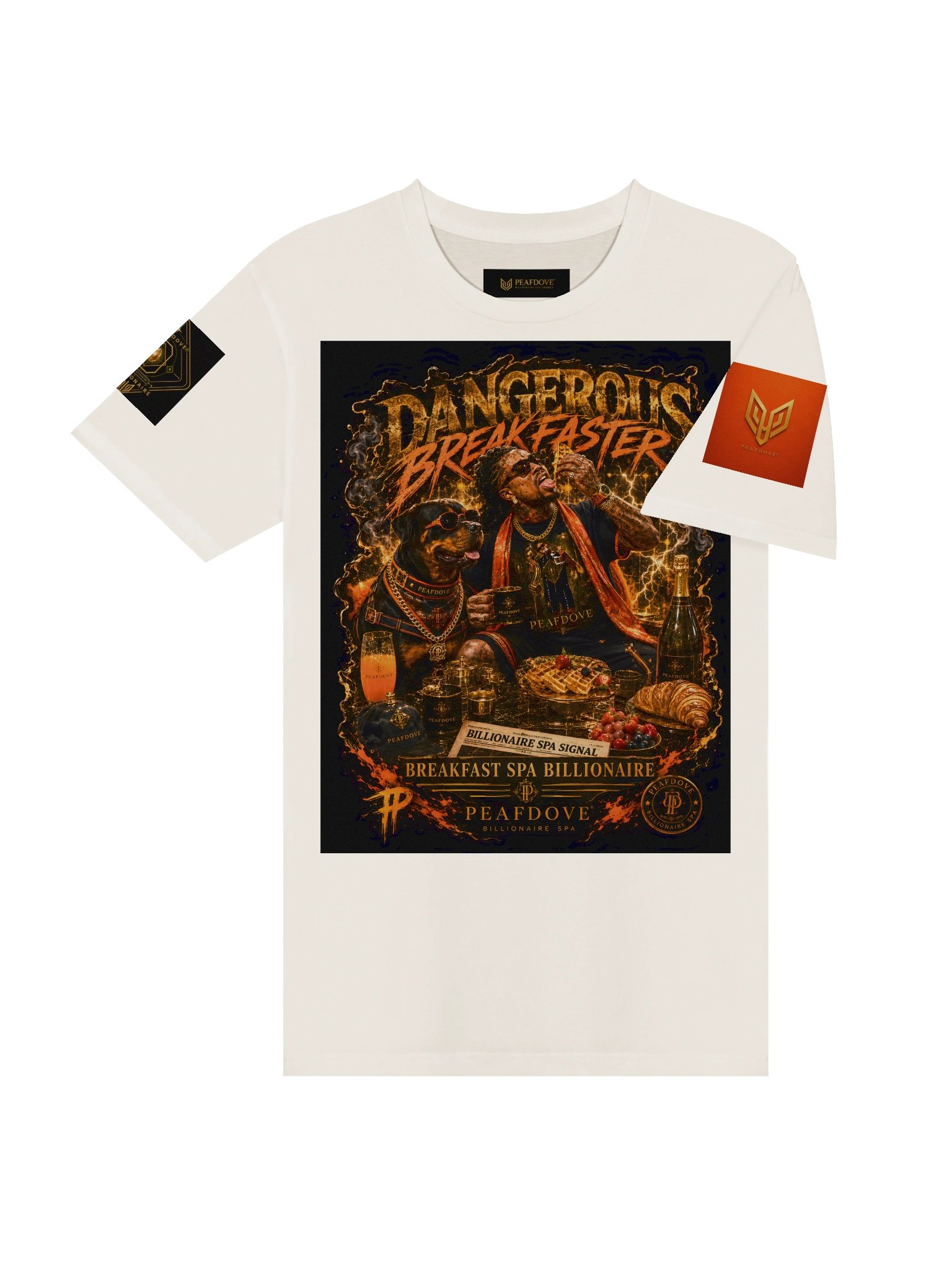 PEAFDOVE® Dangerous Breakfaster Shirt product image (7)