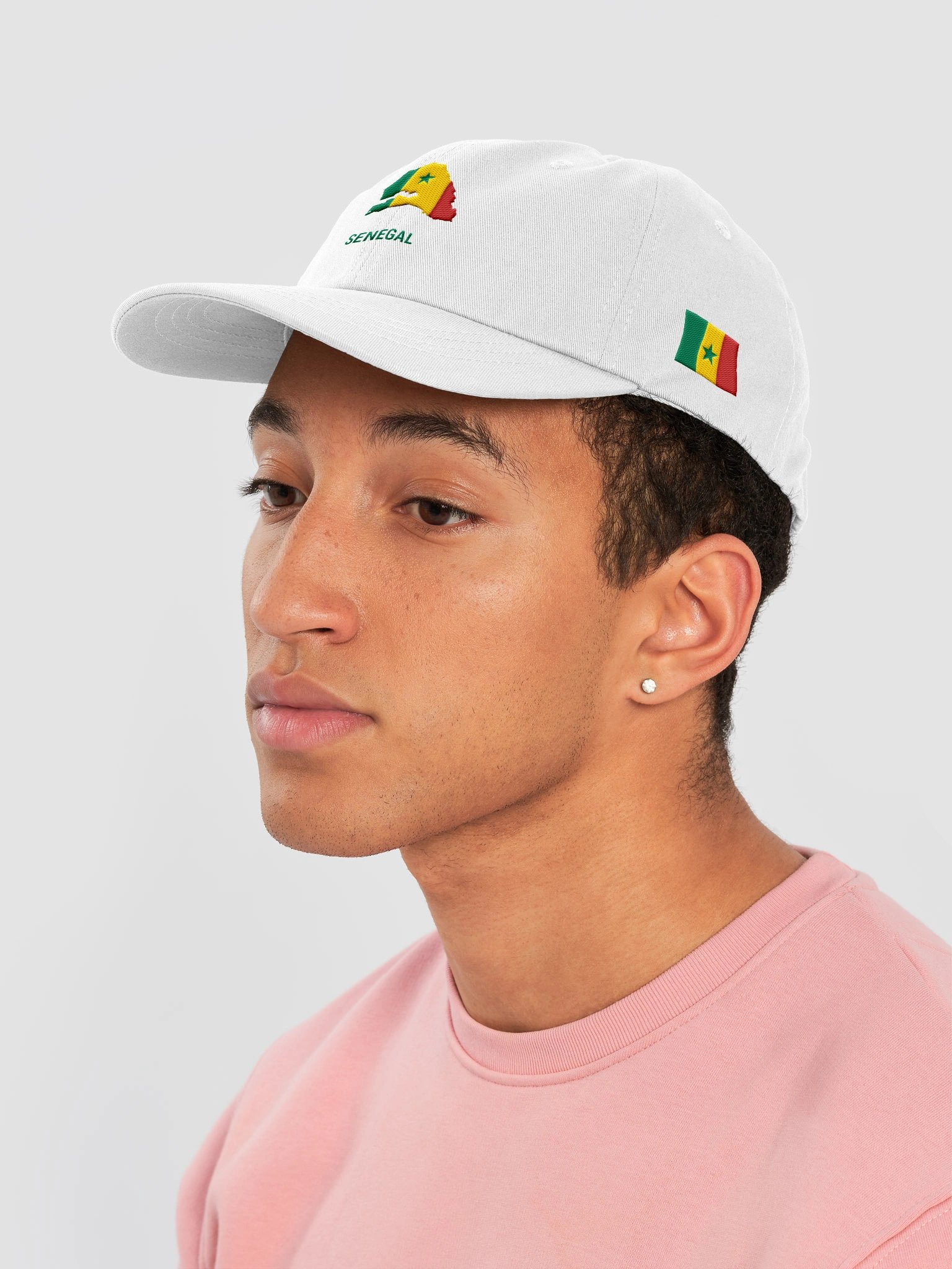 Senegal 2026 World Cup Flag Dad Hat - Senegal Soccer Fan Cap - Premium Embroidered Chino Cotton Twill product image (7)