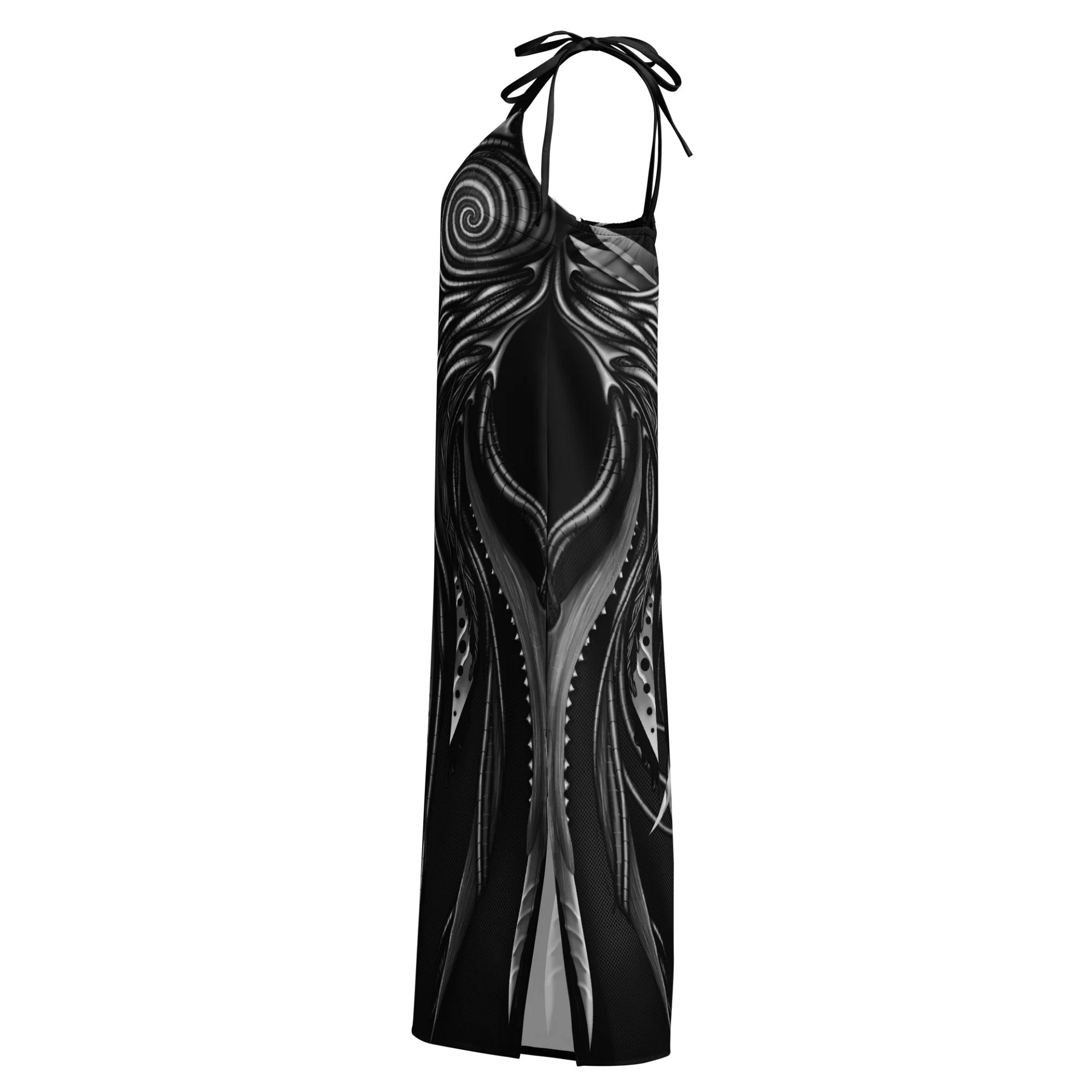 Cyber Horror Dress (Grey) product image (3)