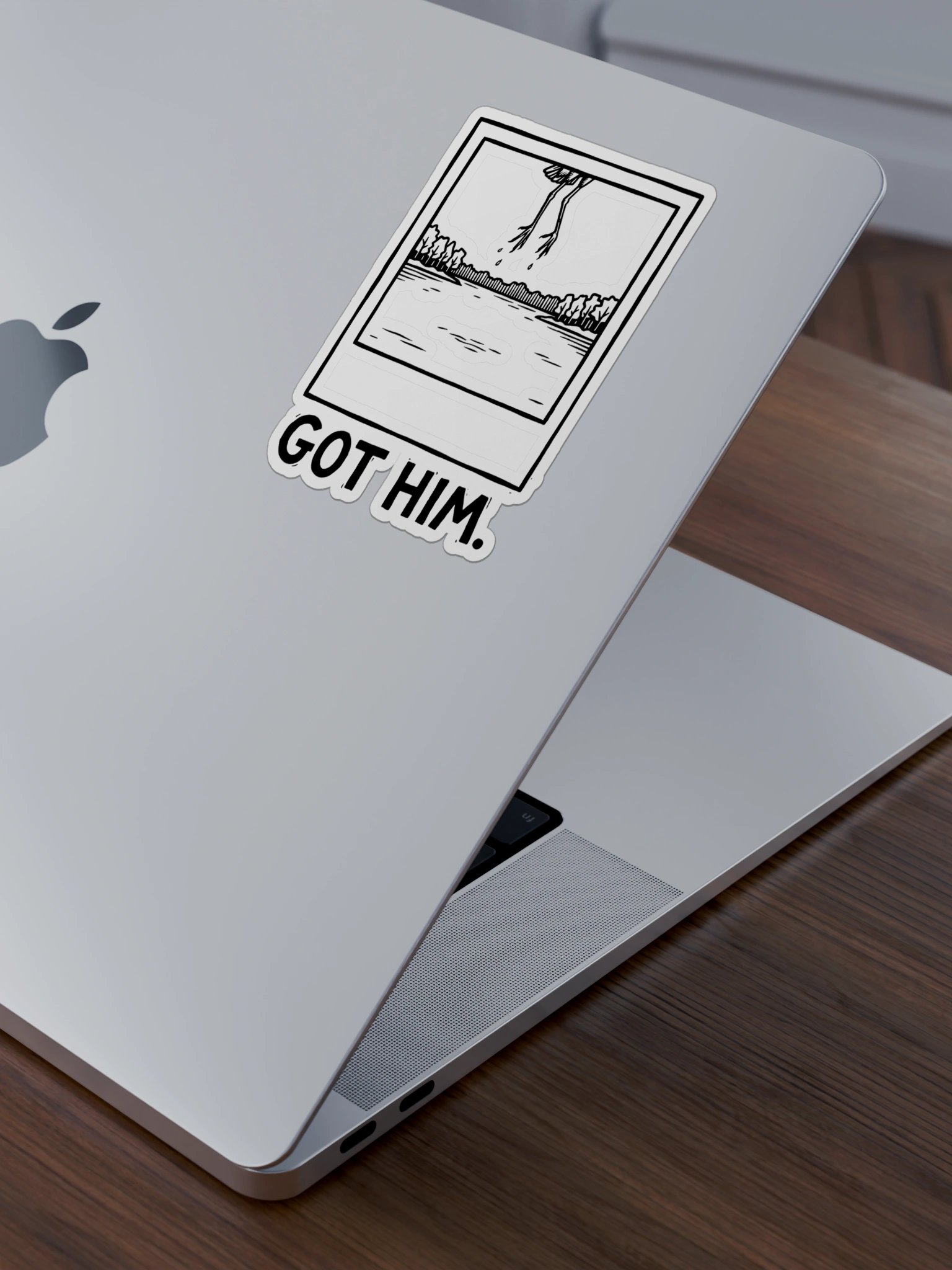 Got Him. Heron Sticker product image (5)