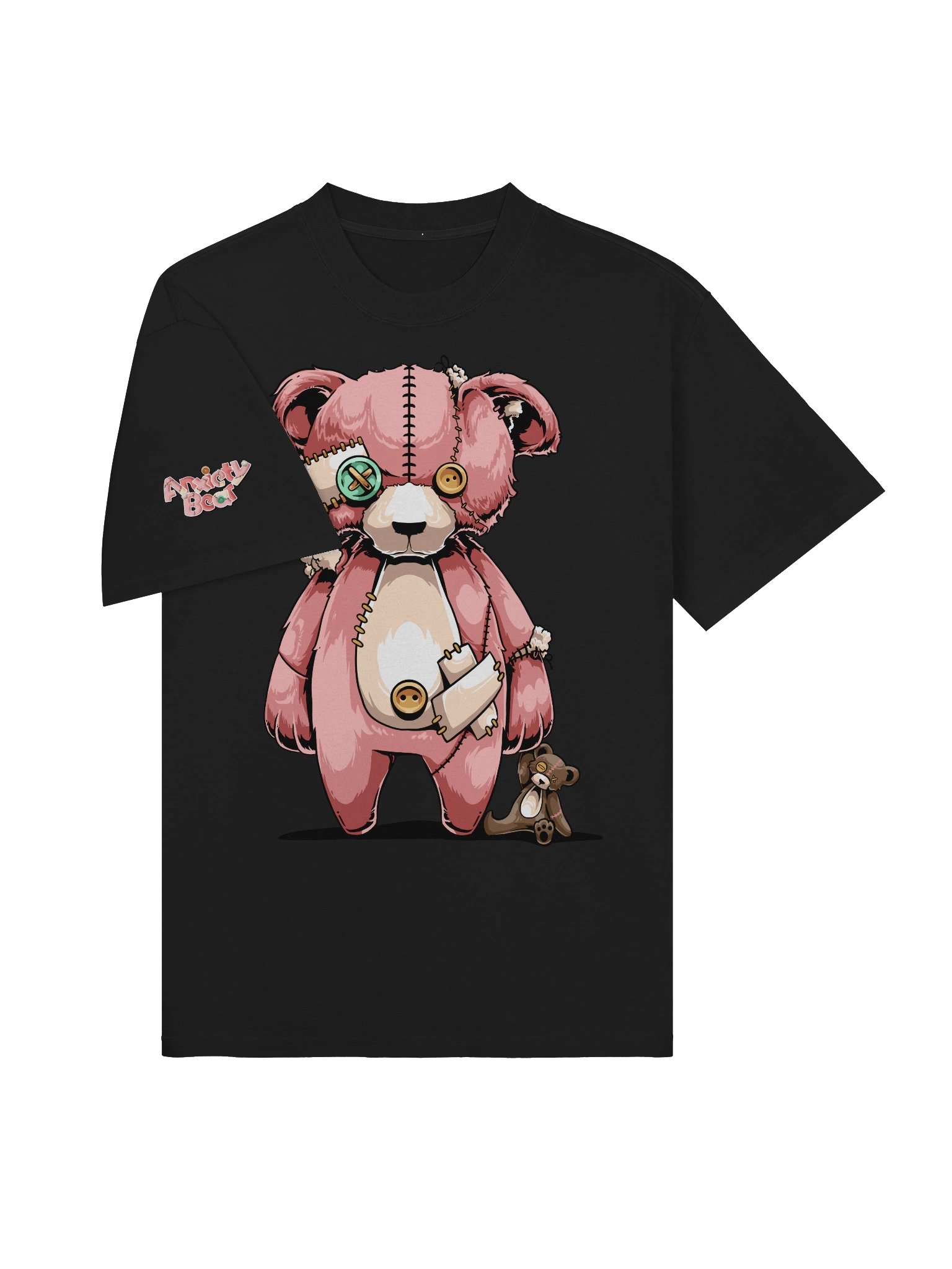Anxiety Bear OG Oversized Tee product image (3)