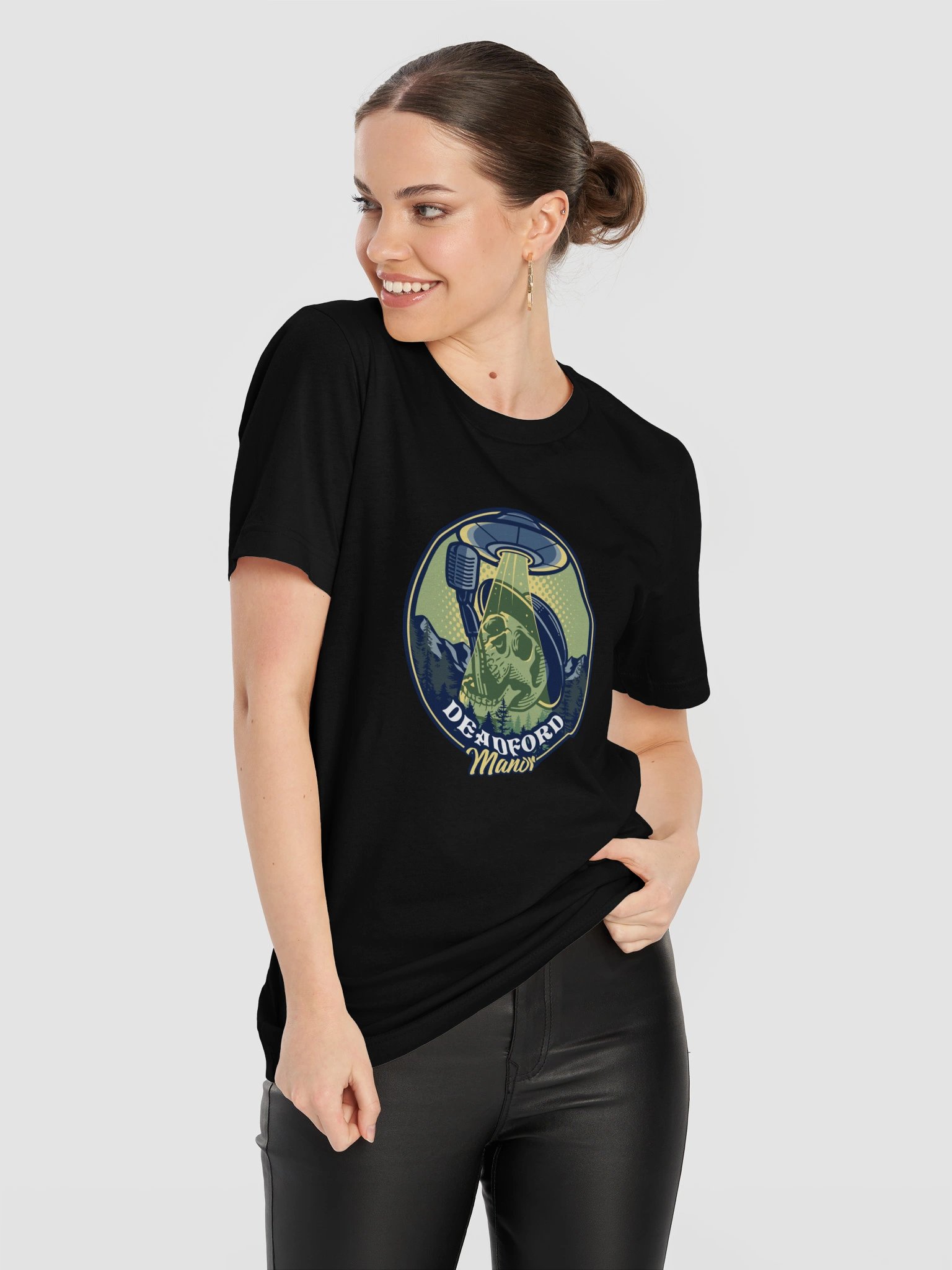 Deadford Manor 2025 "Alien Abduction" Official Tee product image (2)
