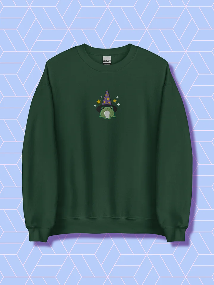 Wizard Frog Fantasy Crewneck Sweatshirt product image (1)