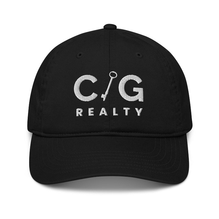 Econscious Organic Dad Hat - White Logo Embroidered product image (1)