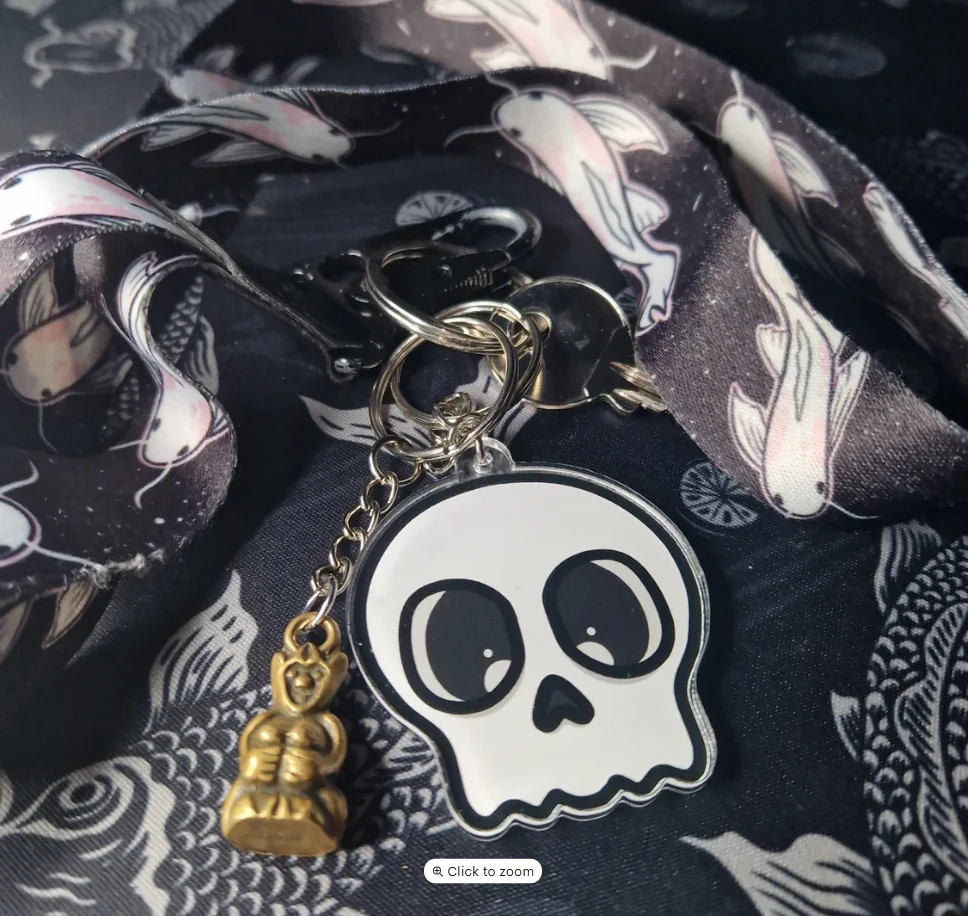Skull Keychain product image (3)