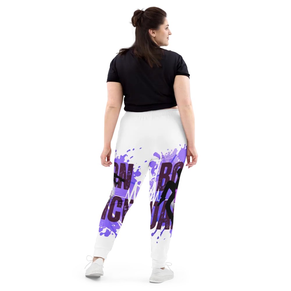 Born to Dance His Silhouette All-Over Print Joggers product image (12)