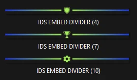 Blue Green Embed Divider Bars Pack product image (3)