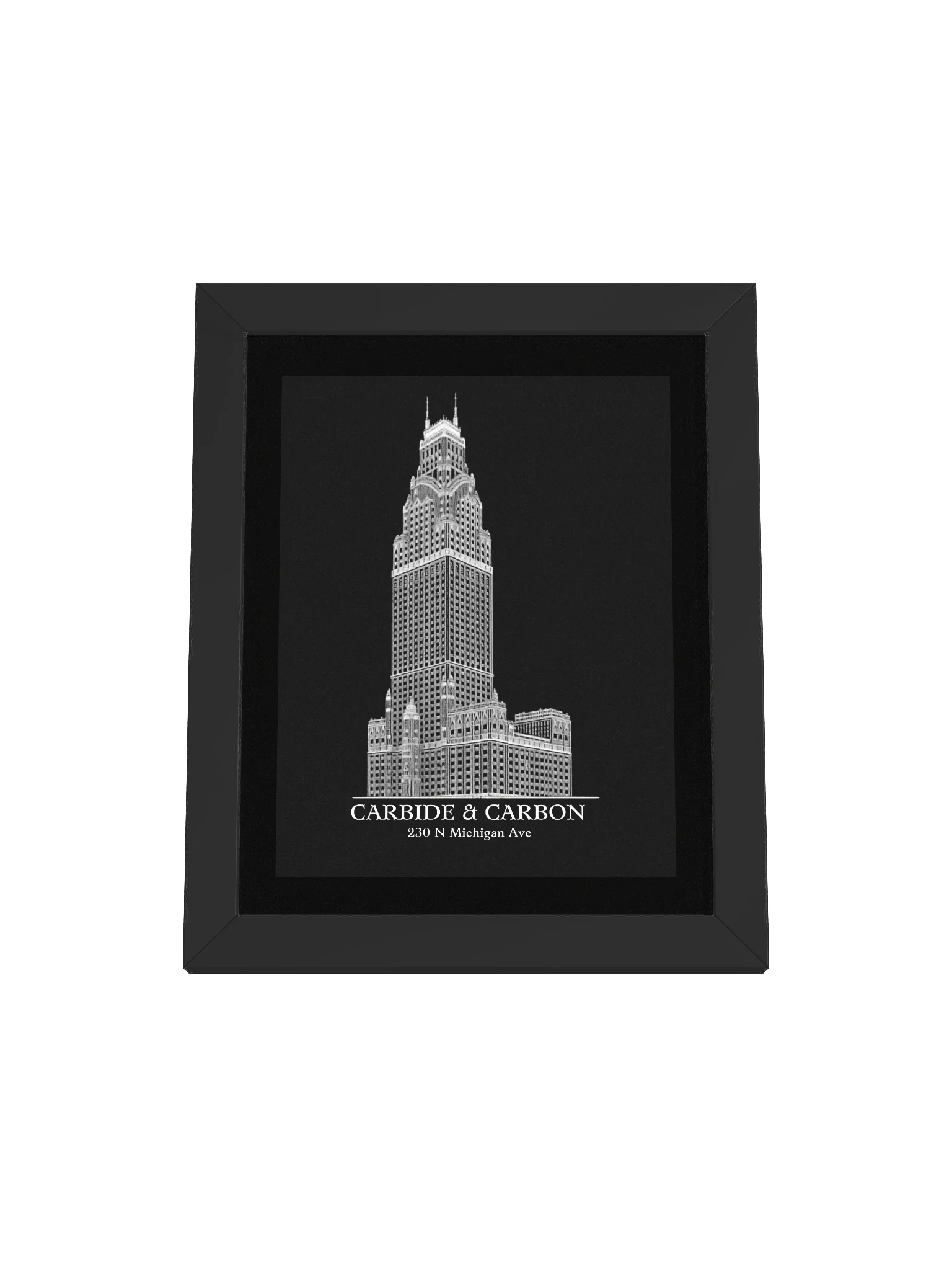 Carbide & Carbon Chicago Poster product image (1)