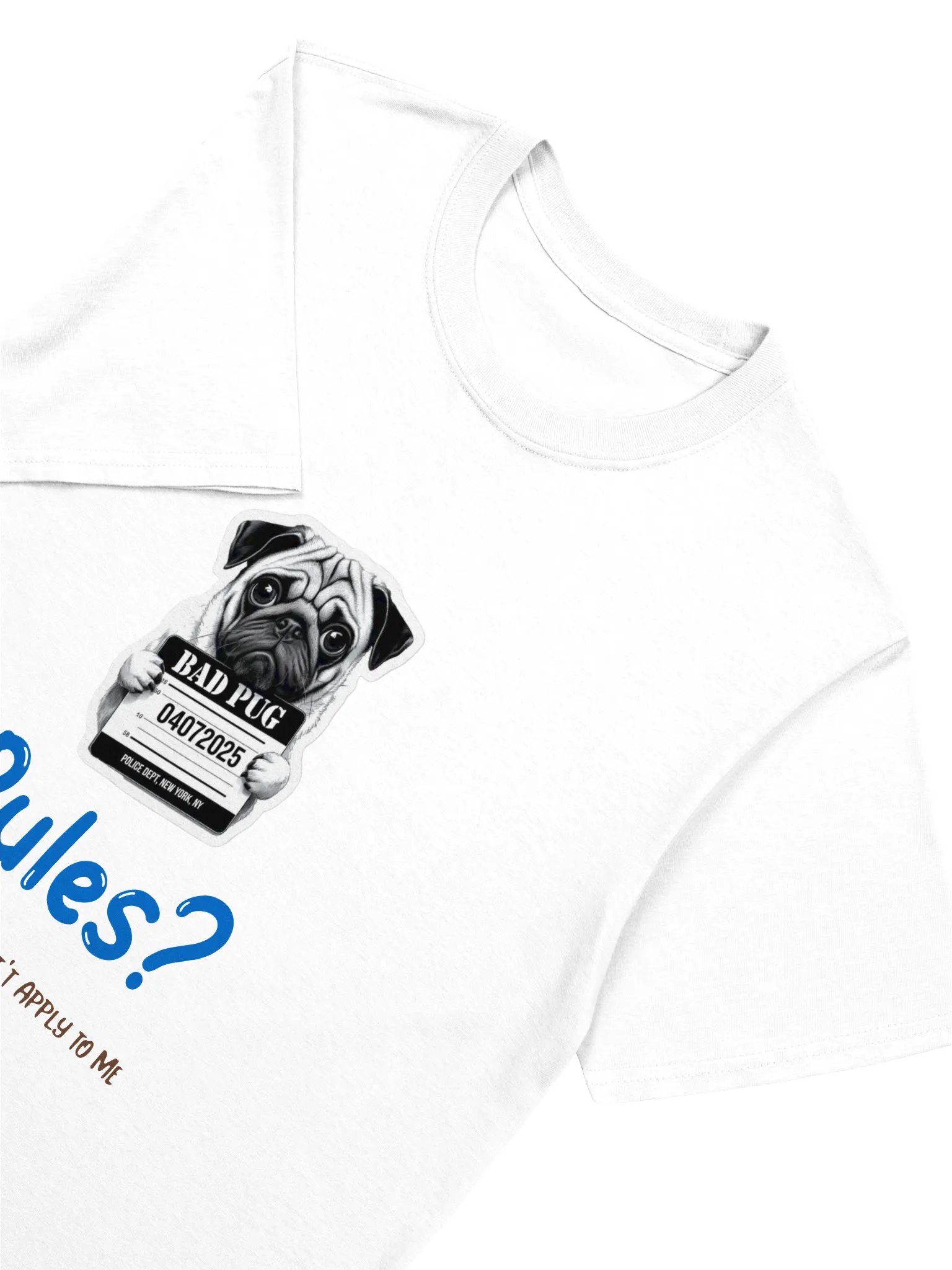 Bad Pug Mugshot Tee product image (13)