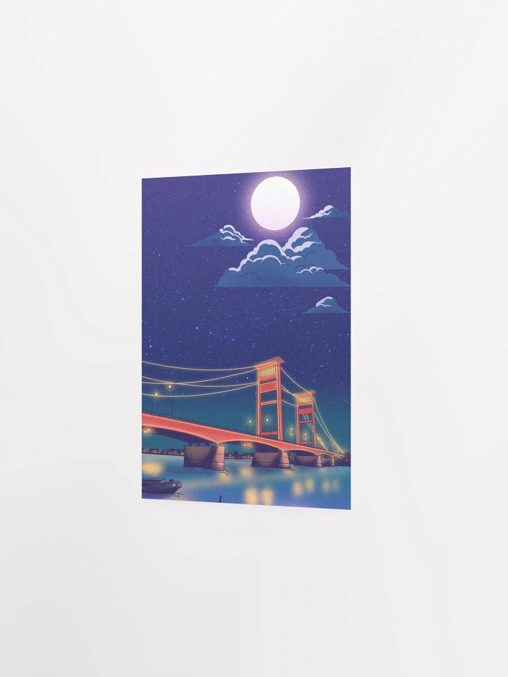 Starry Night Bridge Poster product image (2)