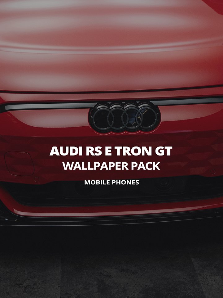 Audi RS e-tron GT Performance Wallpaper Pack product image (1)