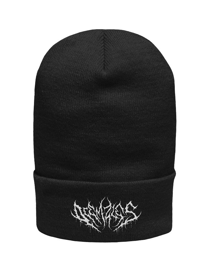 Deemzies Beanie - White Metal Logo product image (1)
