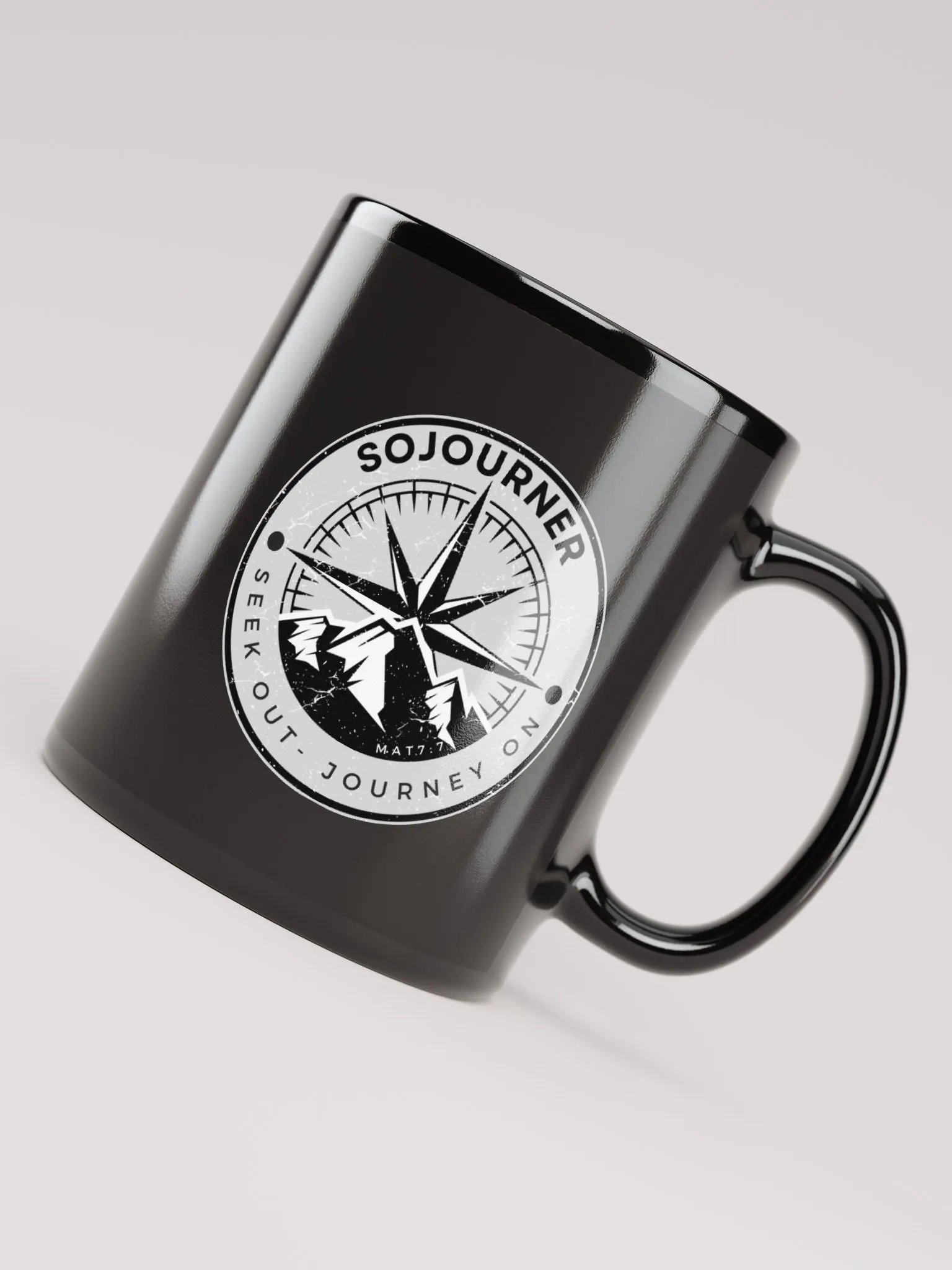 SOJO Navigate - Black Ceramic Mug product image (4)