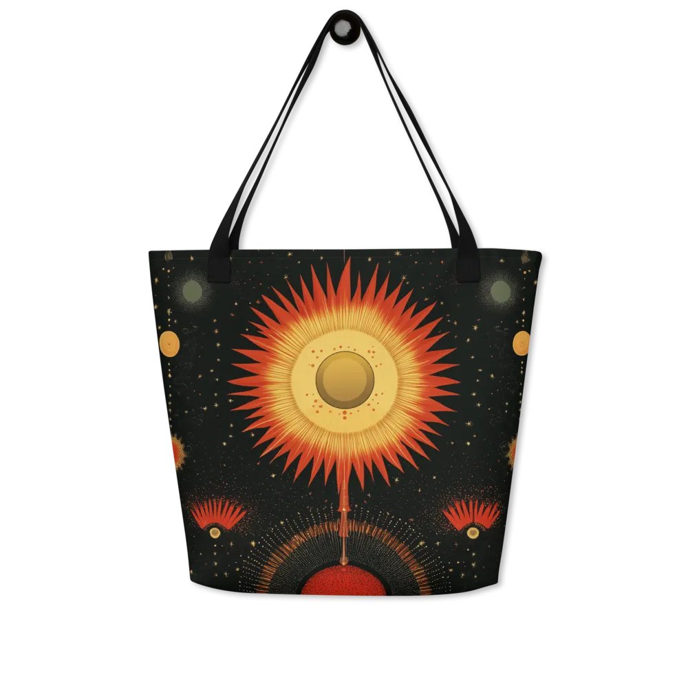 Sacred Patterns | All-Over Print Large Tote Bag w/ Pocket product image (4)