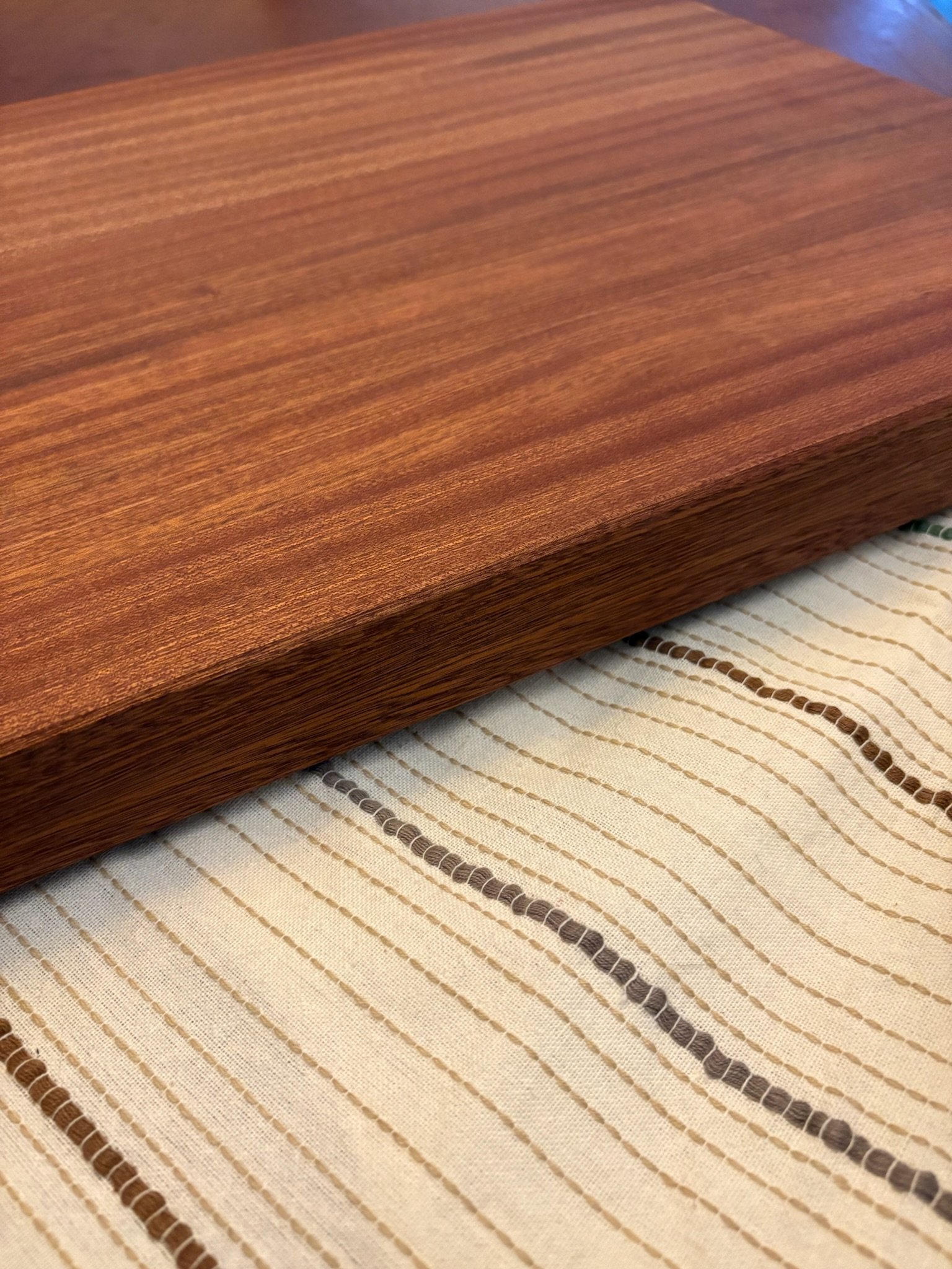 X-Large Sapele Mahogany Board with Feet product image (2)