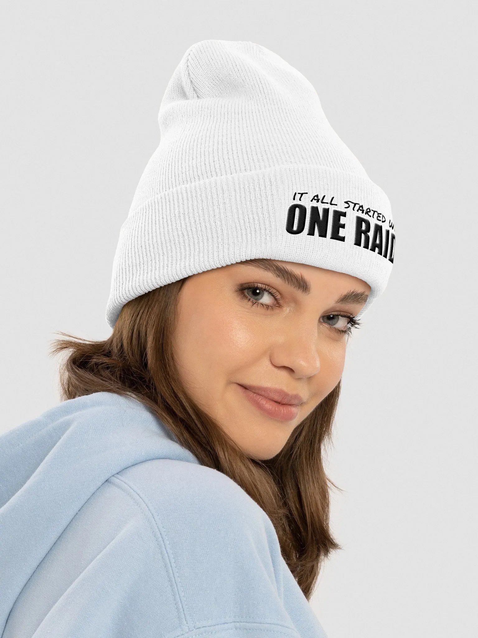 BnBriTv One Raid Beanie product image (4)