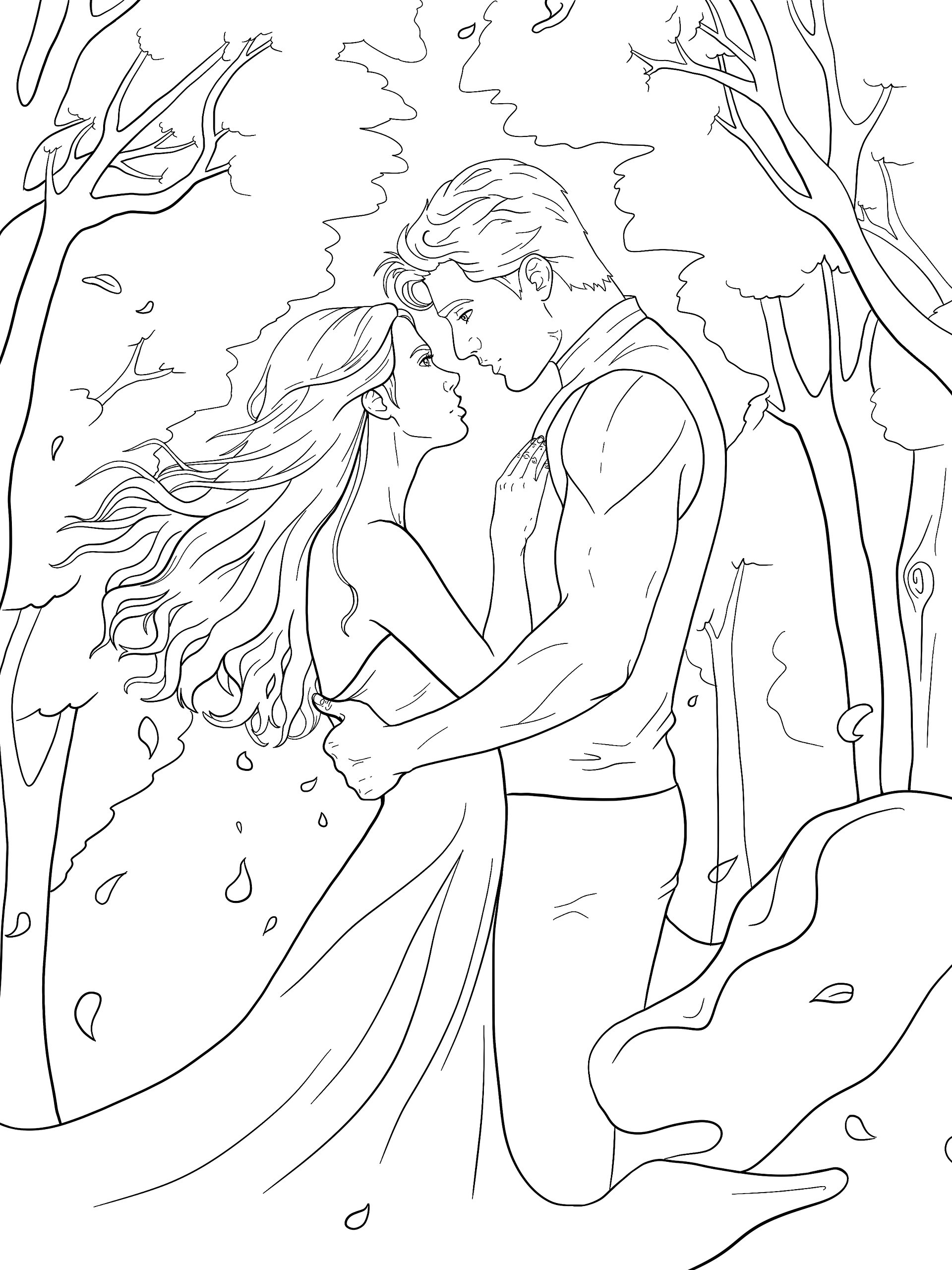 The Werewolf's Mask Digital Coloring Book product image (5)