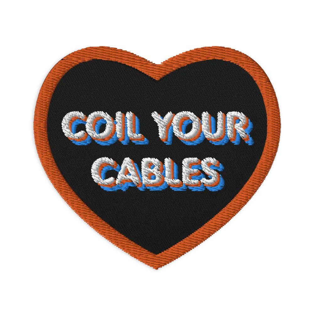Coil Your Cables Patch product image (1)