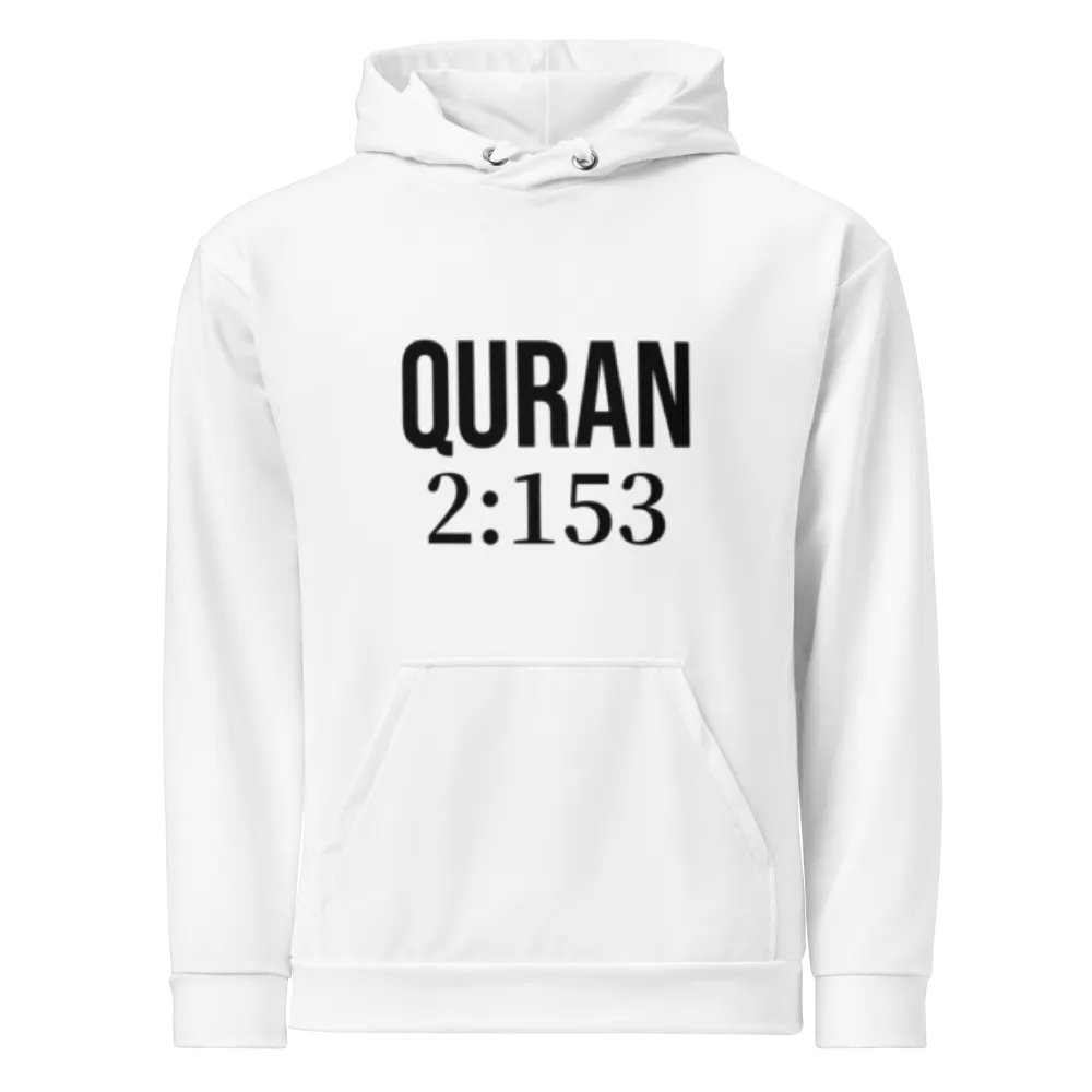 Strength in Patience -Midnight Black Canvas Unisex Hoodie product image (1)