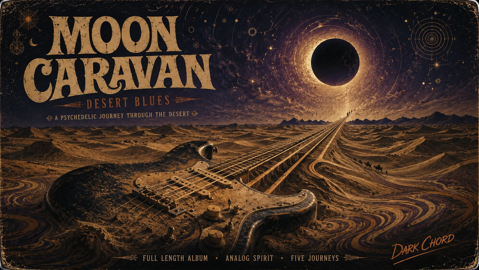 MOON CARAVAN – UNDER A DESERT MOON(Full Album) product image (1)