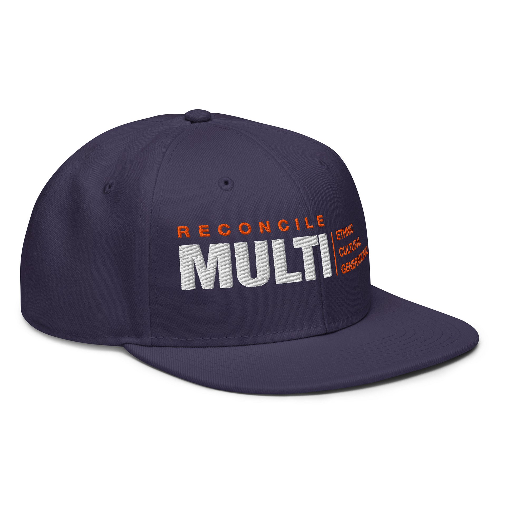 RCC Multi Hat 6 Panel Flat Bill Front/Back product image (4)