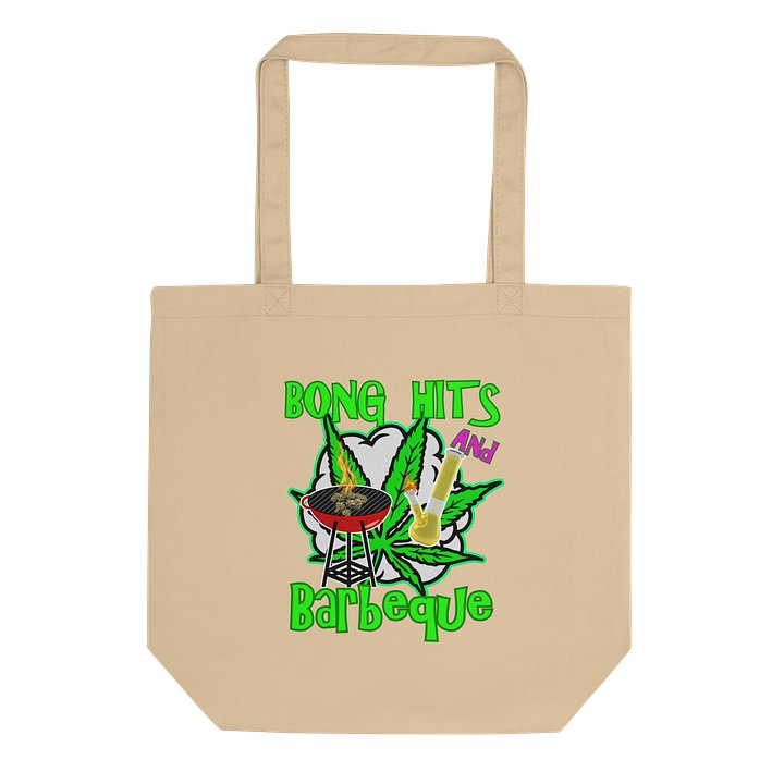 Bong Hits and Barbeque Eco Reusable Grocery Bag product image (2)