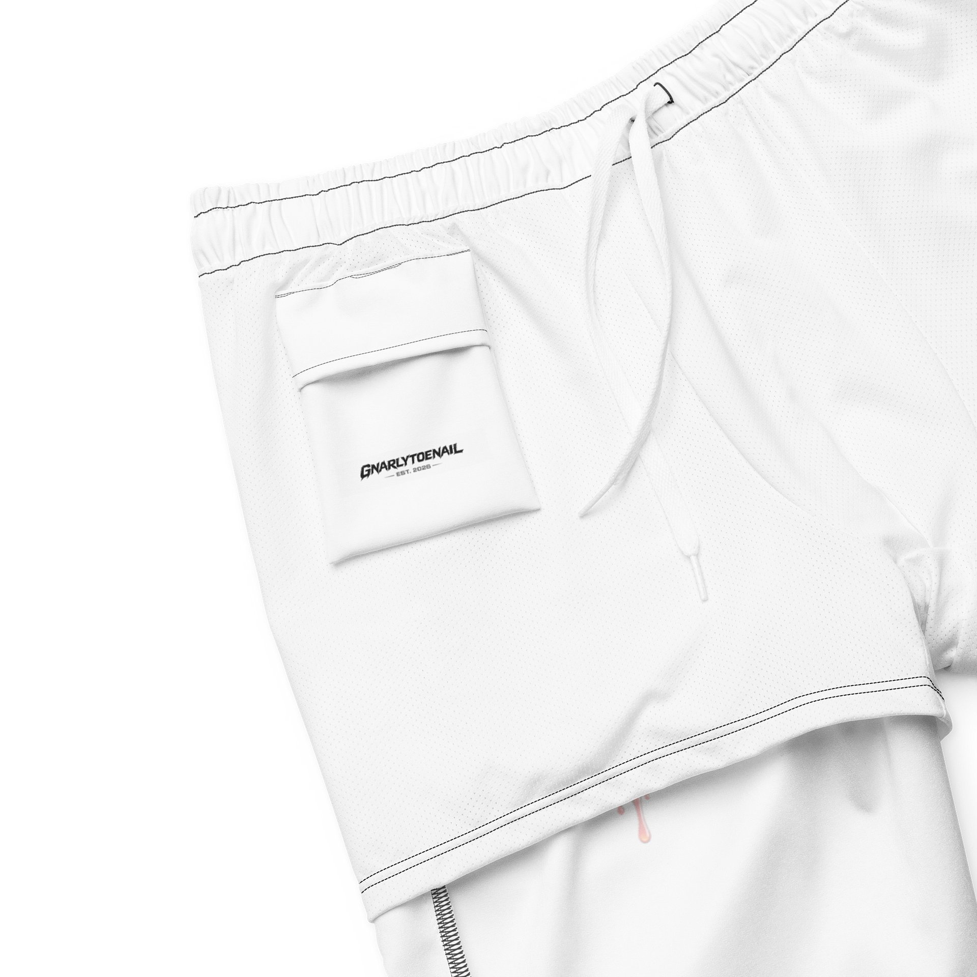 GnarlyToenail Logo Men's Swim Trunks product image (8)