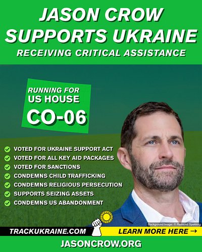 Democrat Jason Crow is running for reelection in Colorado's 6th Congressional District [CO-06] on November 3.

✅Voted for the...