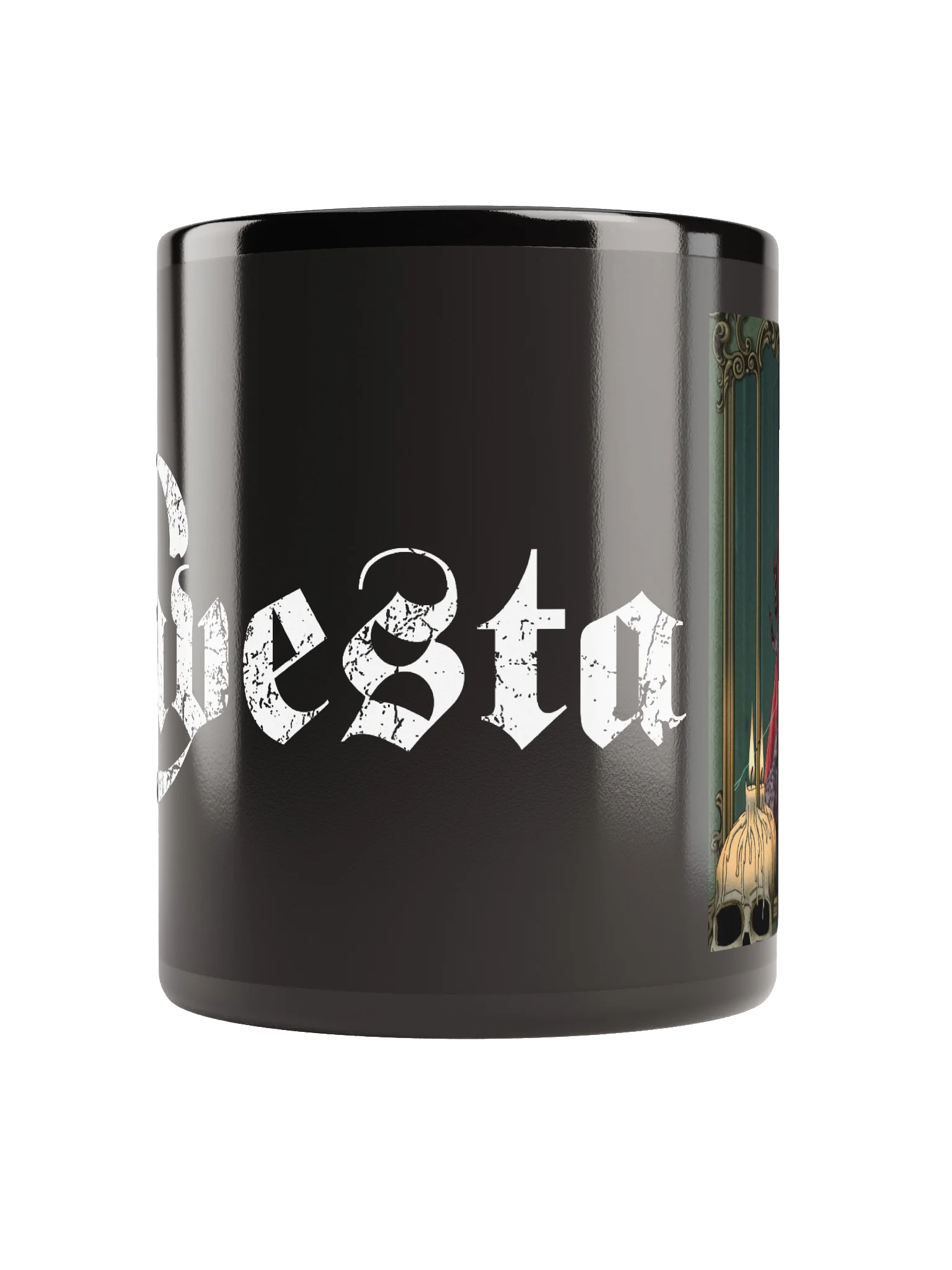 CAVESTELVANIA BLACK MUG product image (3)
